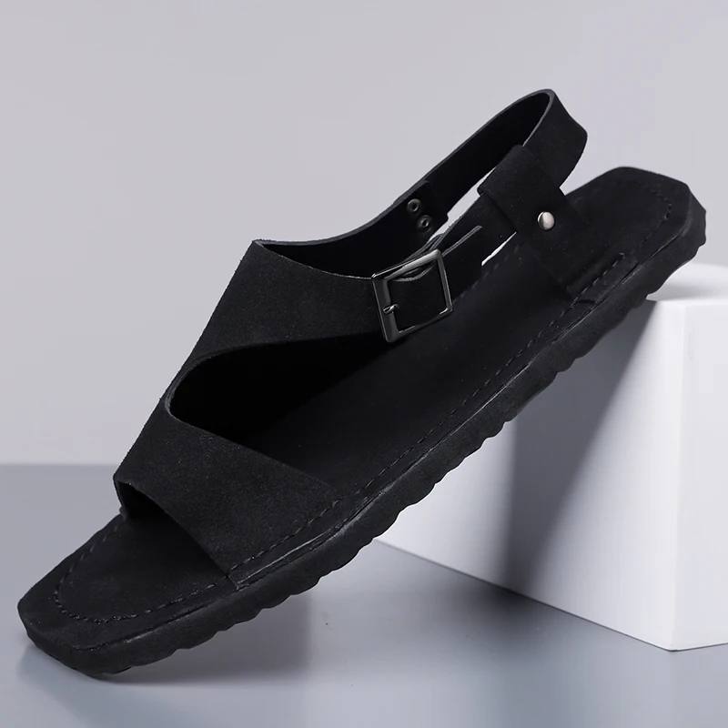 Men's Summer Fashion Personality Anti-slip Comfortable Soft Bottom Sandals Beach ShoesHX18-8