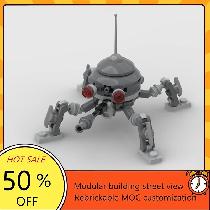 

61PCS Popular Space War Movie Model MOC Building Bricks Droid Modular Technology Gifts Holiday Assemble Children Toy Suit