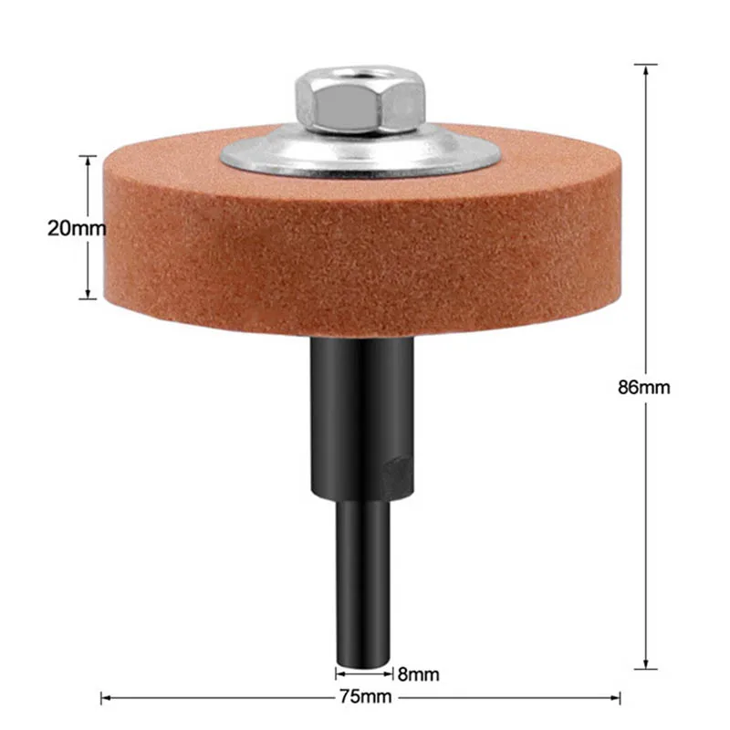 Imagem -02 - Roda de Moedura Adaptador Conjunto Manual Ferramenta Abrasiva Moagem Adaptador Broca Elétrica Moagem Máquina Conexão Haste Zk30