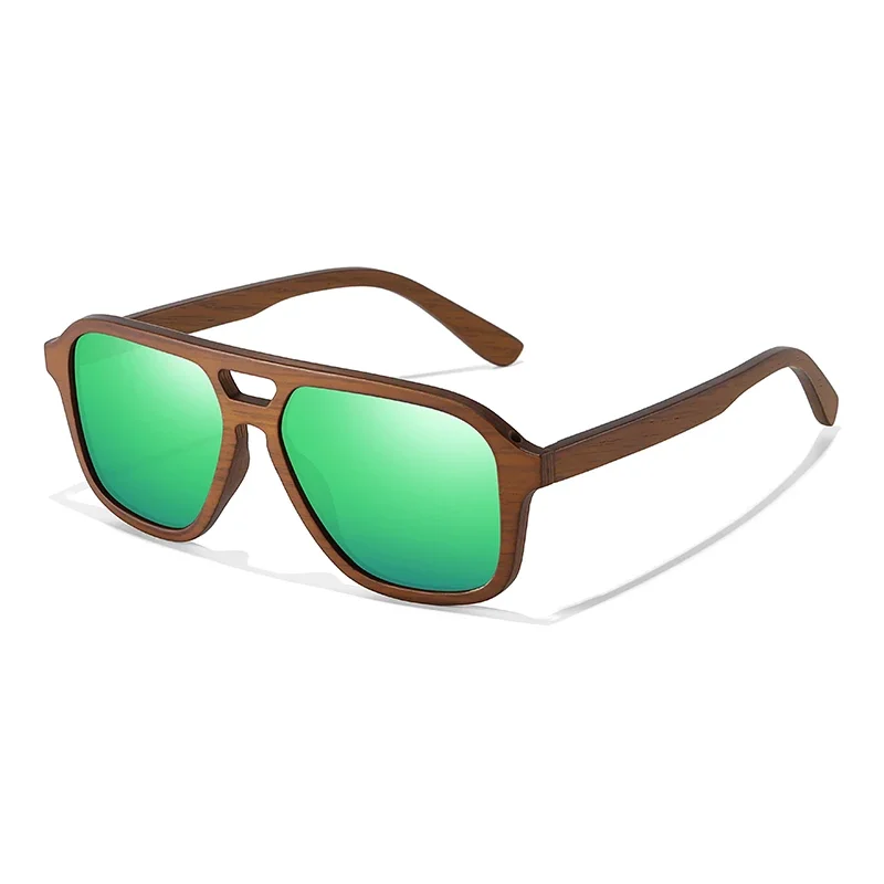 Moda hd polarizado carvalho óculos de sol de madeira masculino & feminino designer original condução óculos de madeira oculos de sol masculino uv400