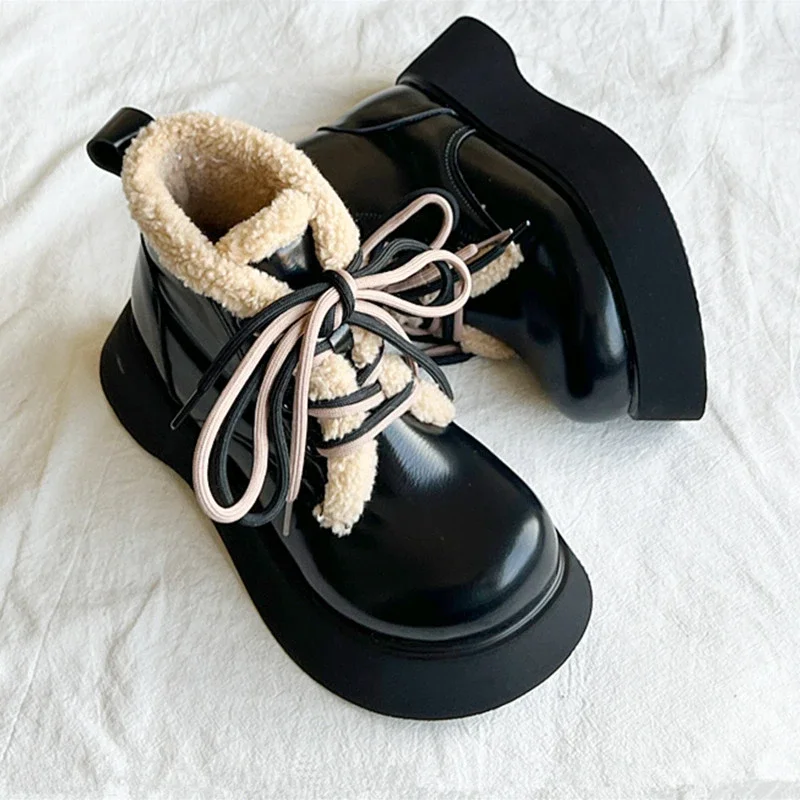 

Women Boots 2024 Fashion with Velvet Snow Boots for Winter Shoes Women Casual Lightweight Ankle Warm Winter Boots