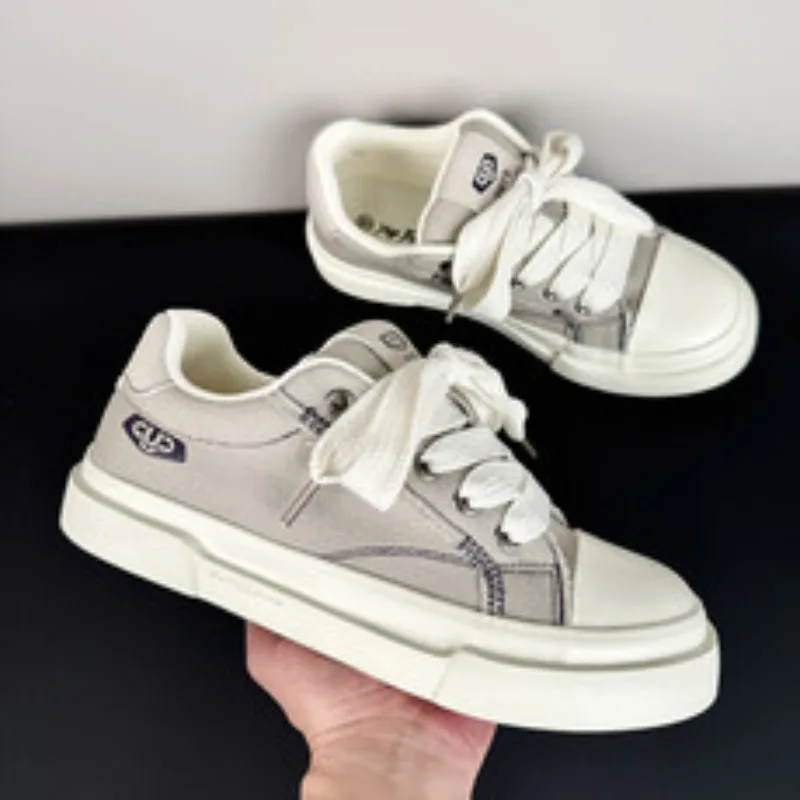 

Дышащие парусиновые летние легкие повседневные низкие резиновые туфли с вышивкой