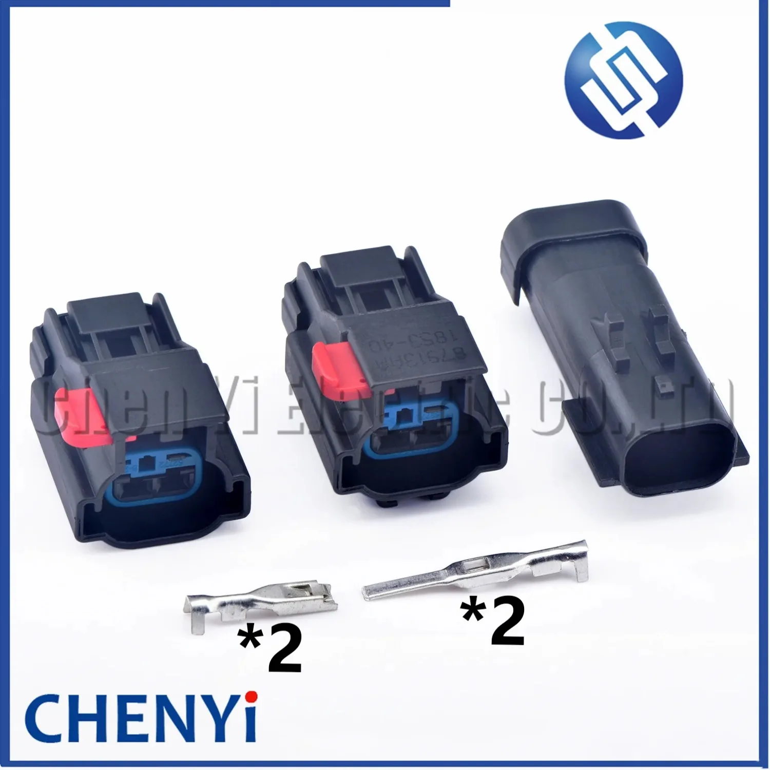 2 Pin auto waterproof Temperature sensor connector Air solenoid valve plug 54200206 54200210 For Cummins Jeep Lincoln Chrysler