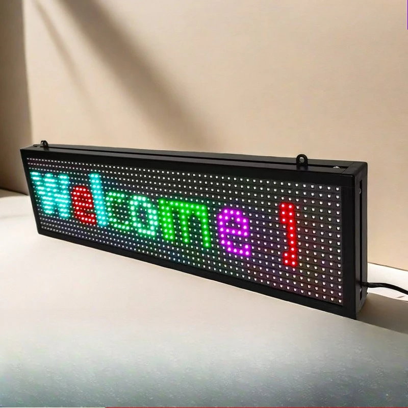 Outdoor full color led display advertising scrolling word led display