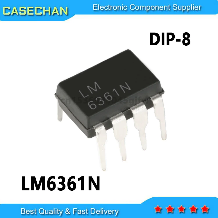 10PCS LM6361N LM6361  DIP-8