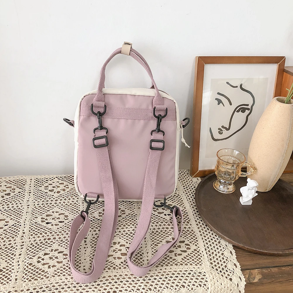 حقيبة ظهر كاواي عصرية غير رسمية مقاس 10.23 × 9.44 × 3.54 بوصة حقيبة ظهر مدرسية كاواي للسفر والتسوق مدرسة الطالب للهدايا الخارجية