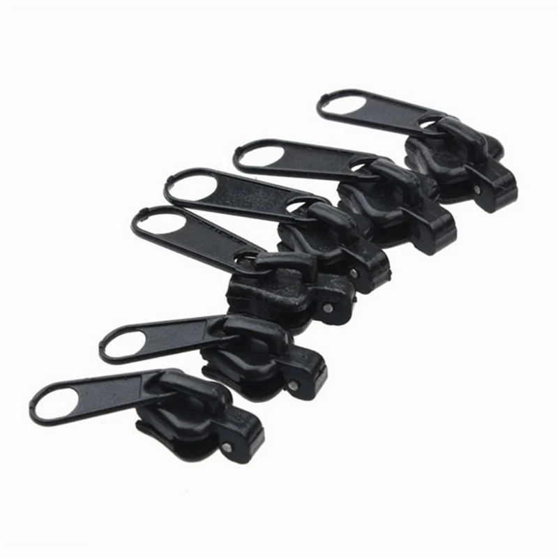 6/12pcs Universal Instant Zipper Universal Instant Fix Zipper Repair Kit Replacement Zip Slider Teeth Rescue Design for DIY Sew