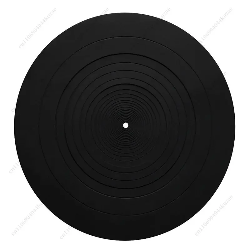 Anti-Vibration Silicone Rubber Pad, Non-slip Mat for Turntable Vinyl Record Player LP Shock Absorption