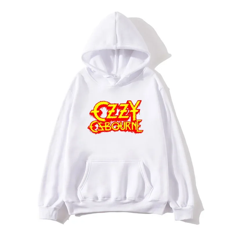 

Ozzy Osbourne Hoodies Long Sleeve Fashion Casual Sweatshirt Boys/girls Retro Cute Clothing Men Hooded Pullovers