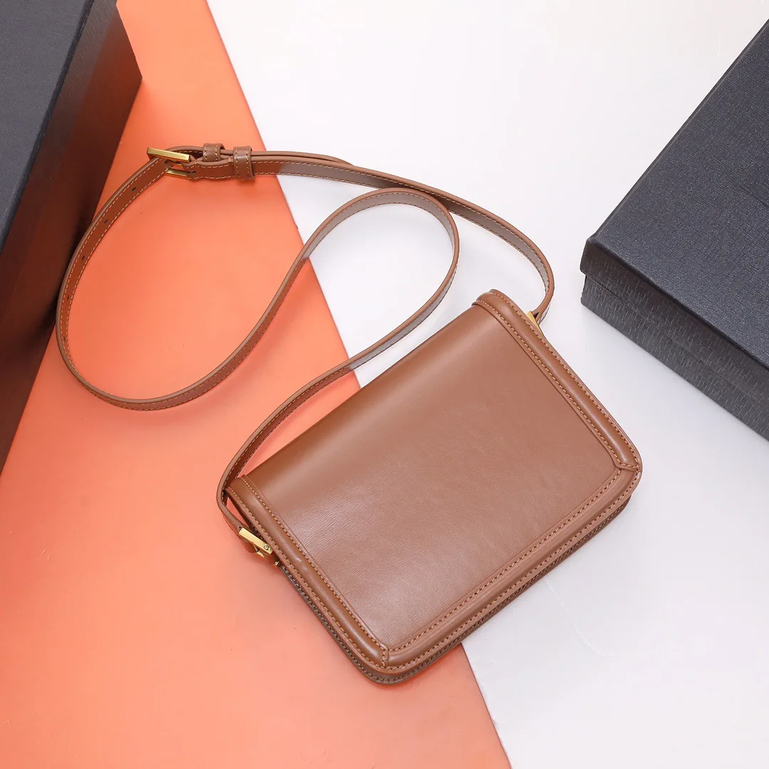 

Bag 2025 Luxury Designer Women's Bag Leather Ladies Luxury High Quality Small Square Crossbody Bags Female Leisure Handbags