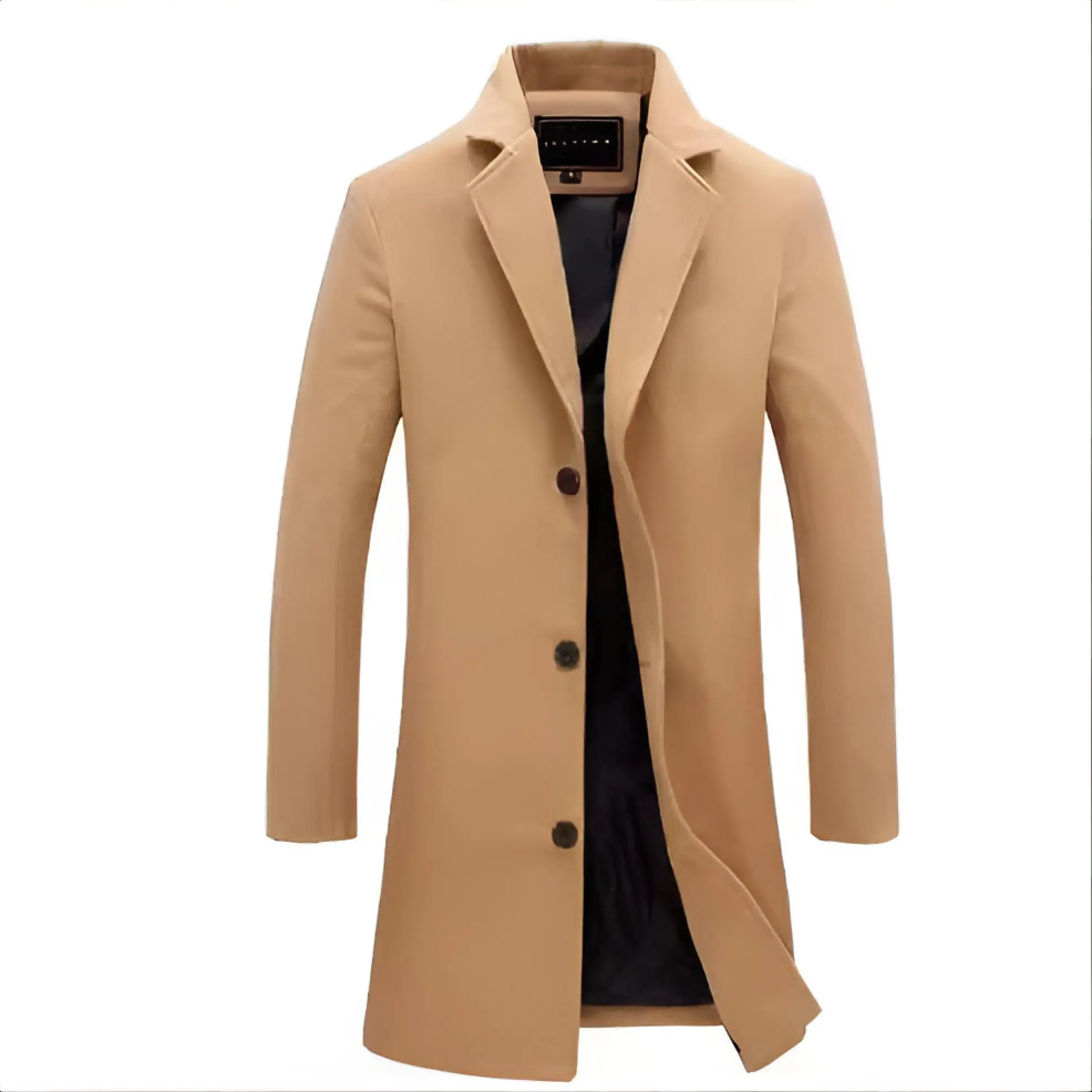 

Мужское шерстяное пальто серого цвета в горошек, с пятнами и вкраплениями, утепленное