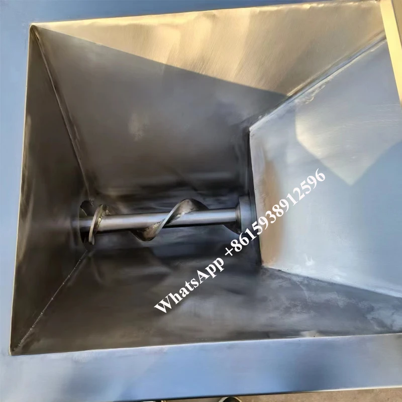 مفرمة اللحم المجمد التجارية ، أوتوماتيكية بالكامل ، 304 من الفولاذ المقاوم للصدأ ، الدهون ، معدات المفرمة دجاج كامل ، 4kW ، 500 كجم في الساعة