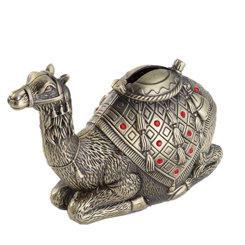 

Animal Camel Statuette, Metal Crafts, Feng Shui Decoration, High-grade Piggy Bank, Holiday Gifts, Home decor Desk ornament