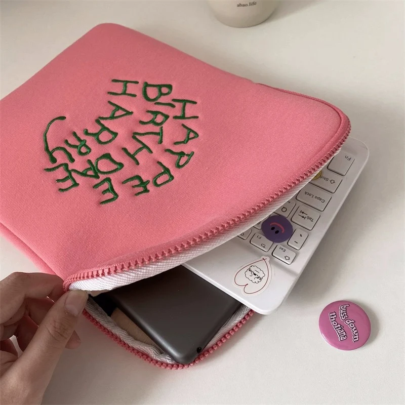 

Anime Harries Hager Cake Pad Case Pink Girls Kawaii Potters 13-inch Case Liner Notebook Organizer Couple's Birthday Gifts