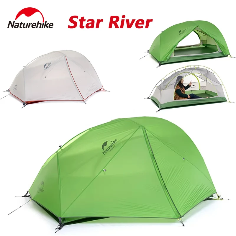 Naturehike 2P 4-Season Ultralight Tent 20D Silicon