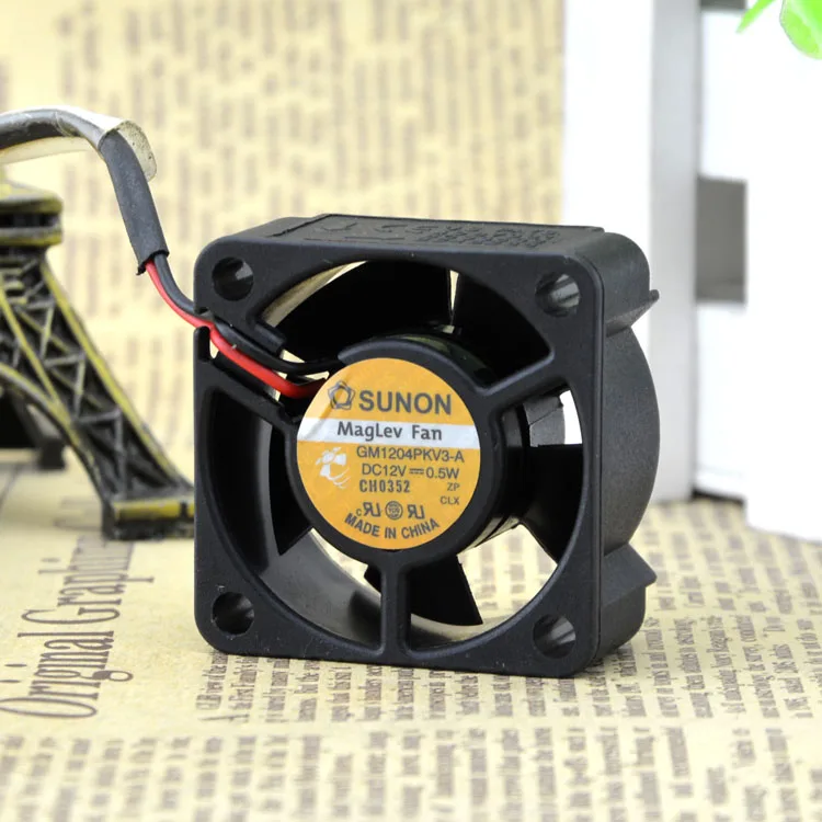 

ORIGINAL 4CM COOLING FAN 4020 12V 0.5W GM1204PKV3-A 2WIRES