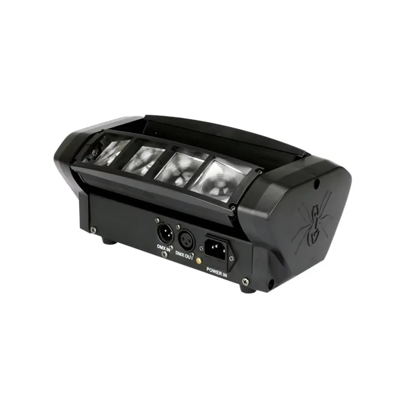 Mini spider beam of light stage light with voice control, suitable for bars, clubs, discos, small venues lighting effects