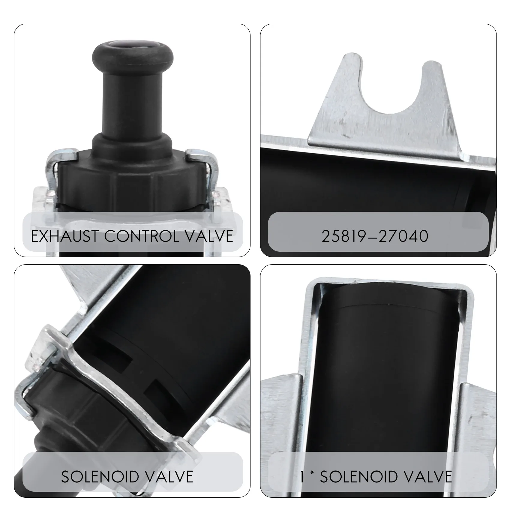 AU33-Auto Parts Turbo Pressure Sensor Solenoid Vacuum Valve 25819-27040 2581927040 For TOYOTA RAV4 RAV-4 1CDFTV (01-05)