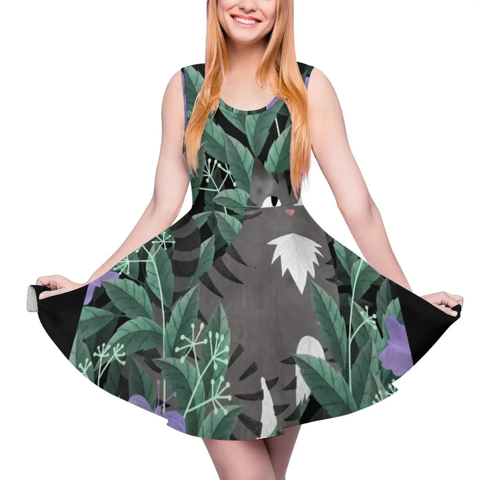 

Butterfly Garden (Lavender Butterfly Version) Sleeveless Dress dress women summer dresses for women 2024