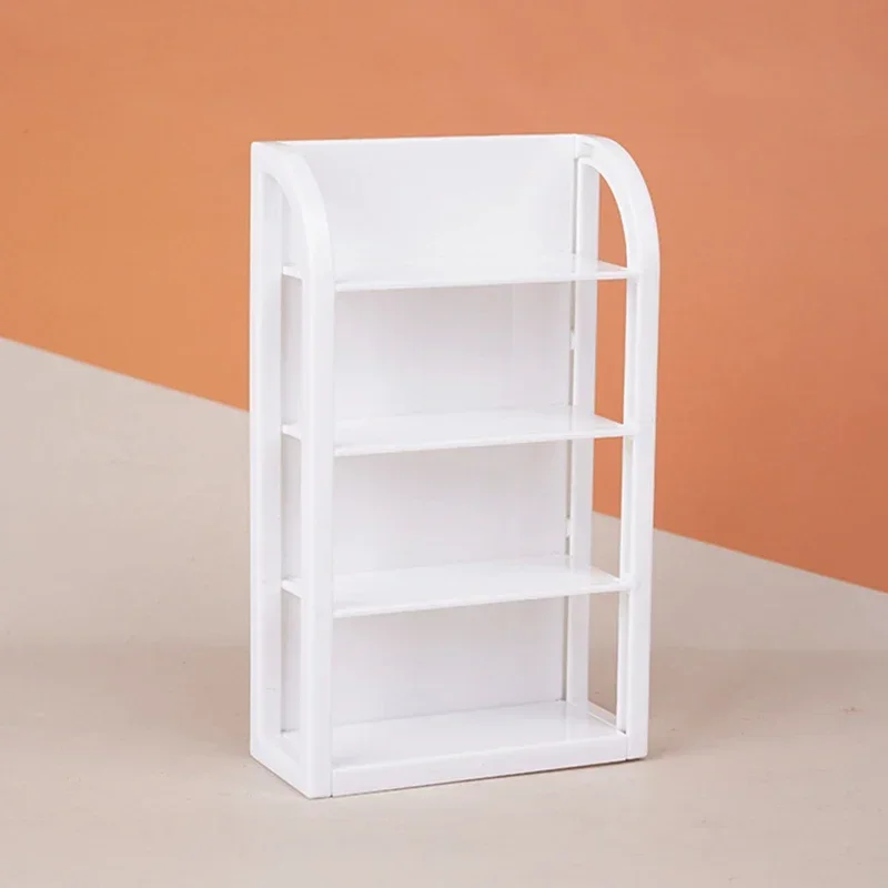 1:12 Casa delle bambole in miniatura Scaffale da supermercato Espositore Scaffale di stoccaggio Decorazione scena Accessori per casa delle bambole giocattolo
