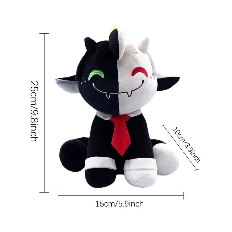 30cm BanRoo Doll Plush Toy Anime Stuffed Animal black white Sheep Monsters Doll Throw Pillow Boys Girls Soft Toys Children Gifts