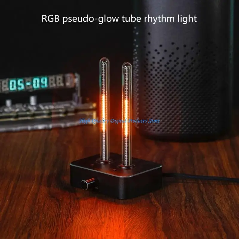 

U2JE Retro Glow Tube IN9 Electronic Tube Music Spectrometer 256 Grayscales Adjustment Desktop Decors Gift Pickup Rhythm Light