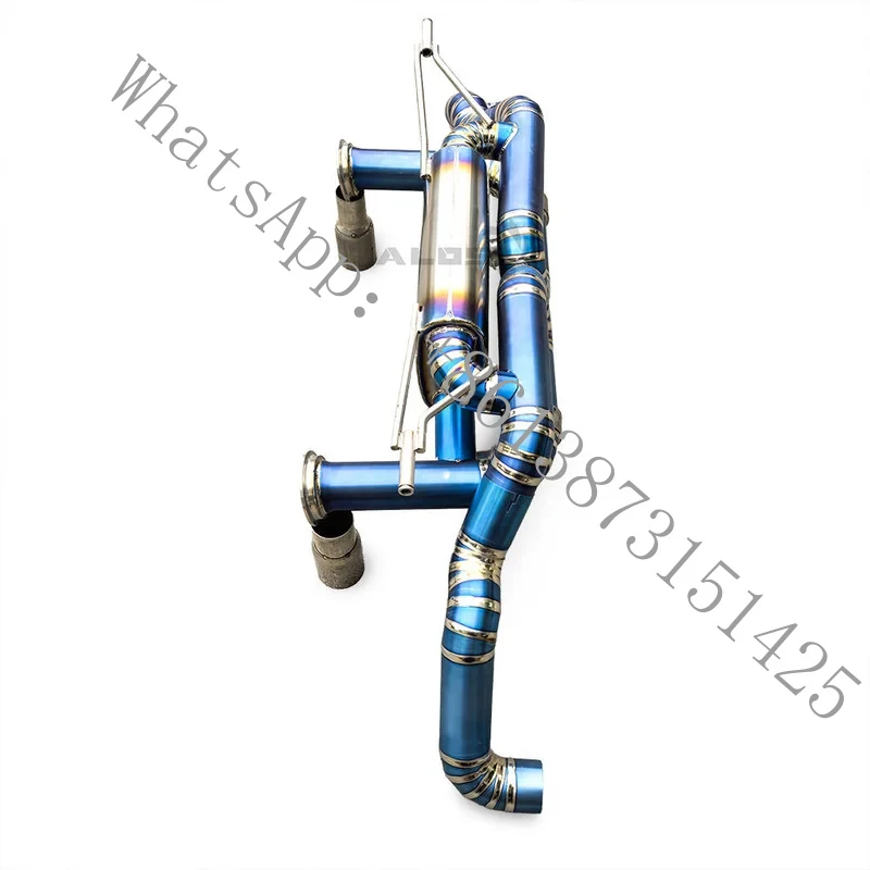 

Подходит для Audi R8 V10 5.2-литровых моделей 2008-2016 годов, легкая X-образная выхлопная труба из сплава, выхлопная система соревновательного класса.