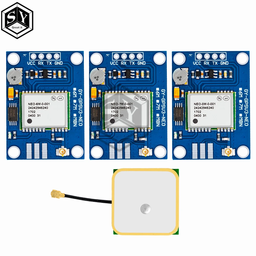 GY-GPSV3 NEO-M8N NEO-6M  GPS Module for APM MWC Flight Controller PX4 Pixhawk V2.4.5 APM2.56 APM 1.65 -3.6V