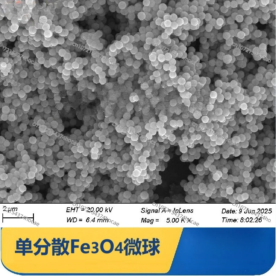 Fe3O4 Magnetic Microspheres Nano Micron Iron Oxide Magnetic Beads For Nucleic Acid Extraction Biochemical Coupling Application