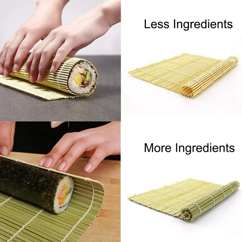 Sushi Making Kit, Beginner Sushi Rolling Mat For DIY Sushi