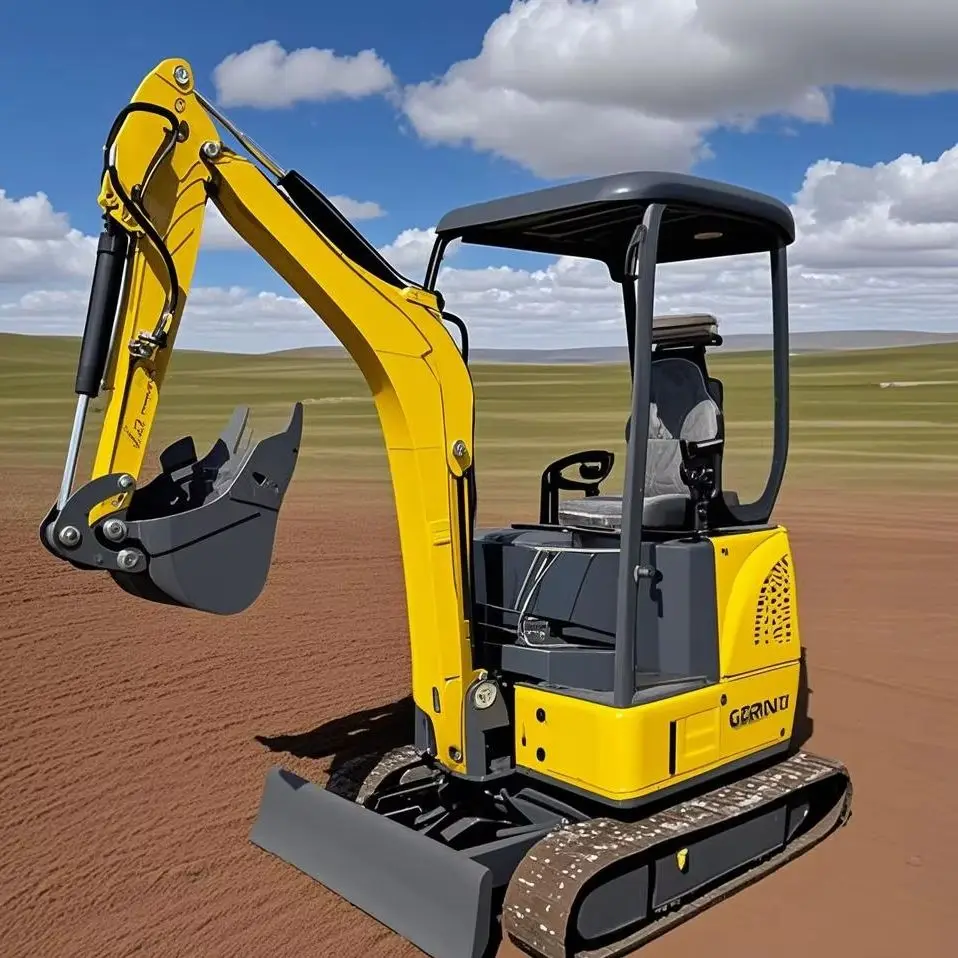 حفار ديزل صغير 1.8 طن - حفار مدمج صيني الصنع للبناء