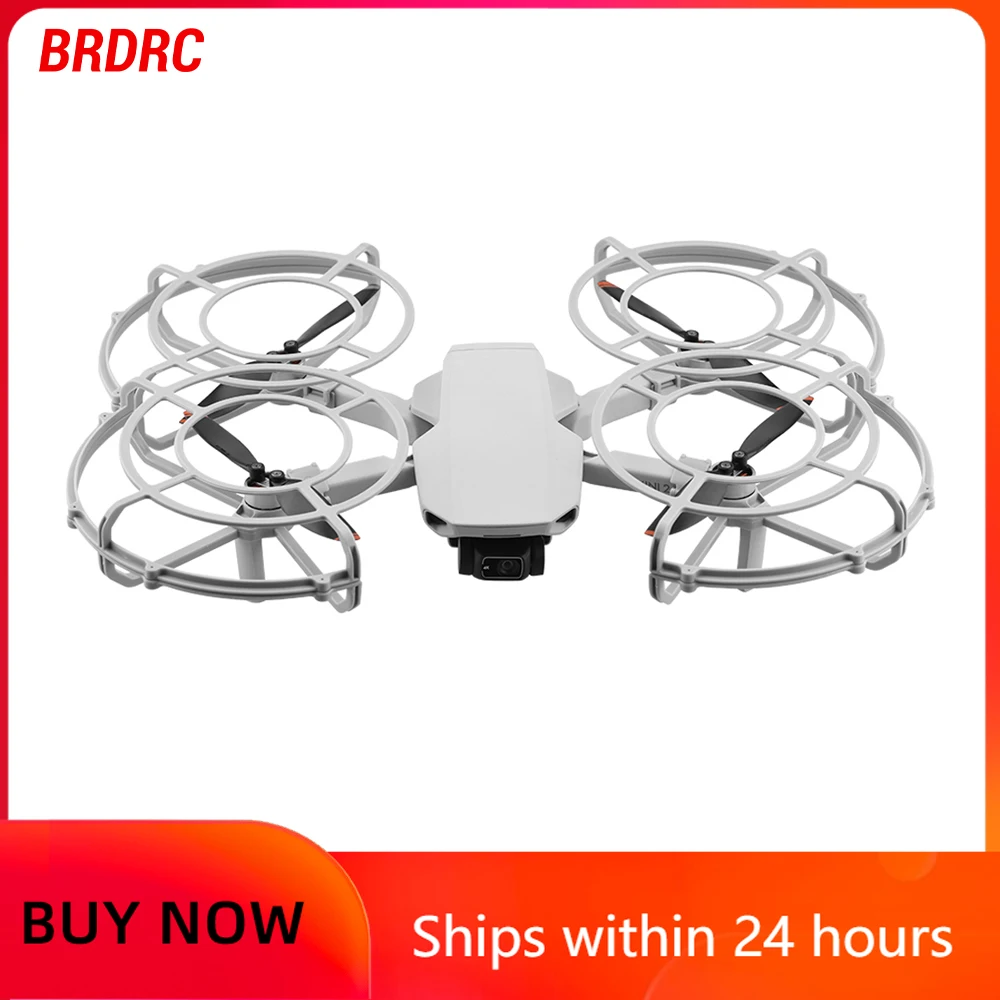 BRDRC Propeller Guard for DJI Mini 4K/Mavic Mini 1/2/SE Propeller Protector Props Wing Fan Cover Removable Cage Drone Accessory