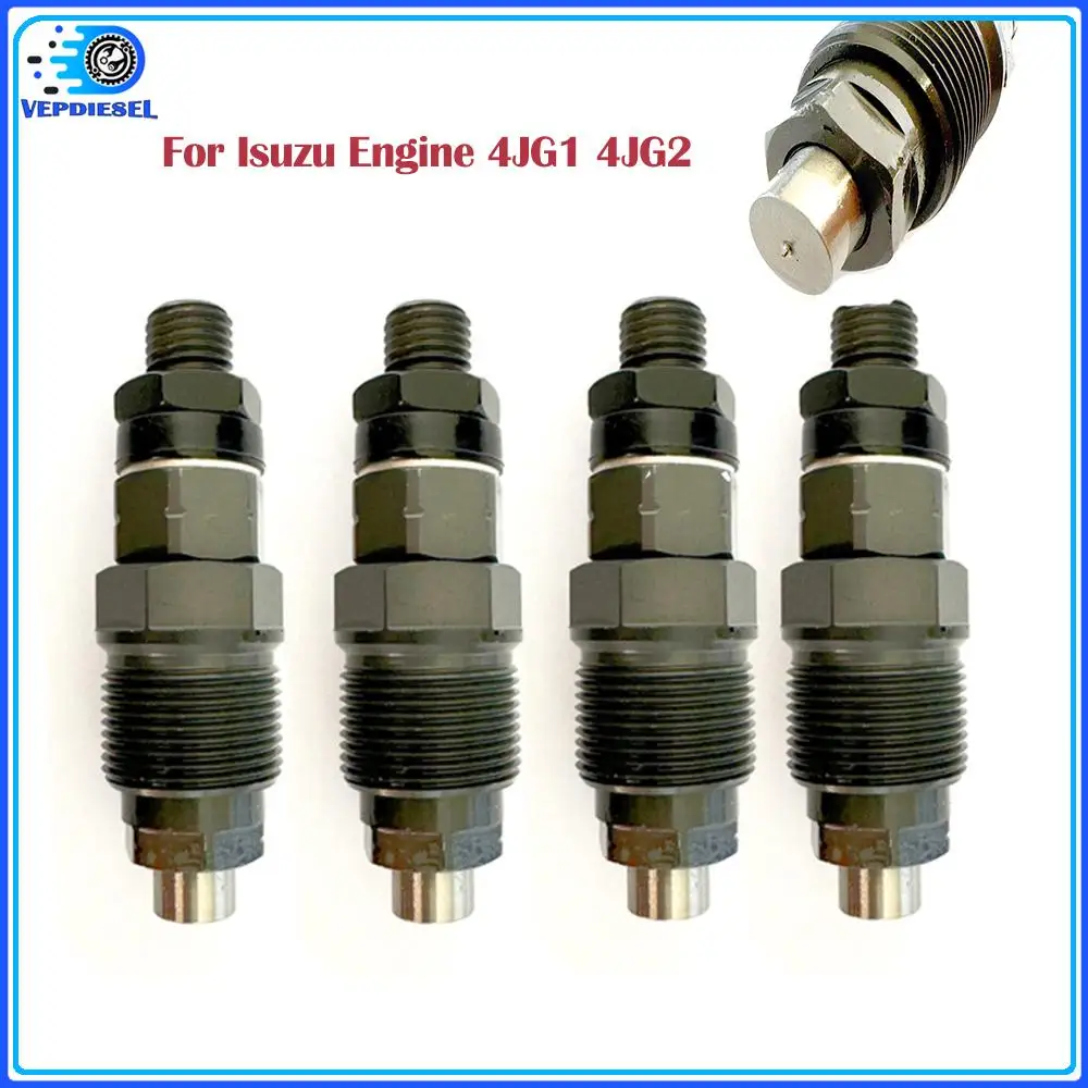 4pcs Fuel Injectors For Isuzu 4JG2 Engine Repair Parts Car Replacement Accessories 8-97140624-0 105007-1240 with 1Year Warranty