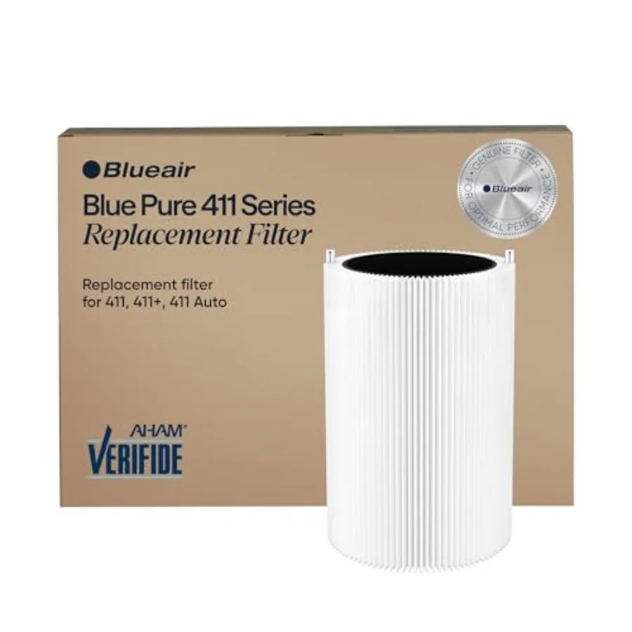 

Blue Pure 411+ Genuine Replacement Filter for Effective Particle and Activated Carbon Removal in Home Air Purifiers Ideal for A