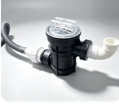 Bathroom Anti‑Clogging Drain Filter Water Pump Pre‑Filter With Connecting Pipes Removable Drainage Strainer
