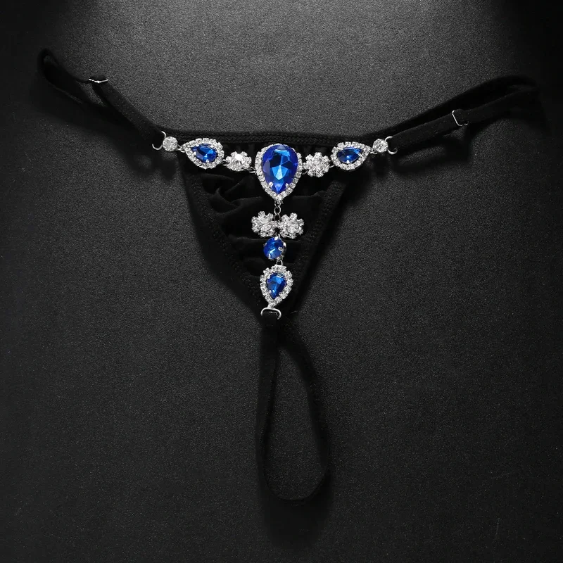 Moda Mavi Kristal Bikini Tanga - Thong Bikini Women incelemesi ve fiyatı