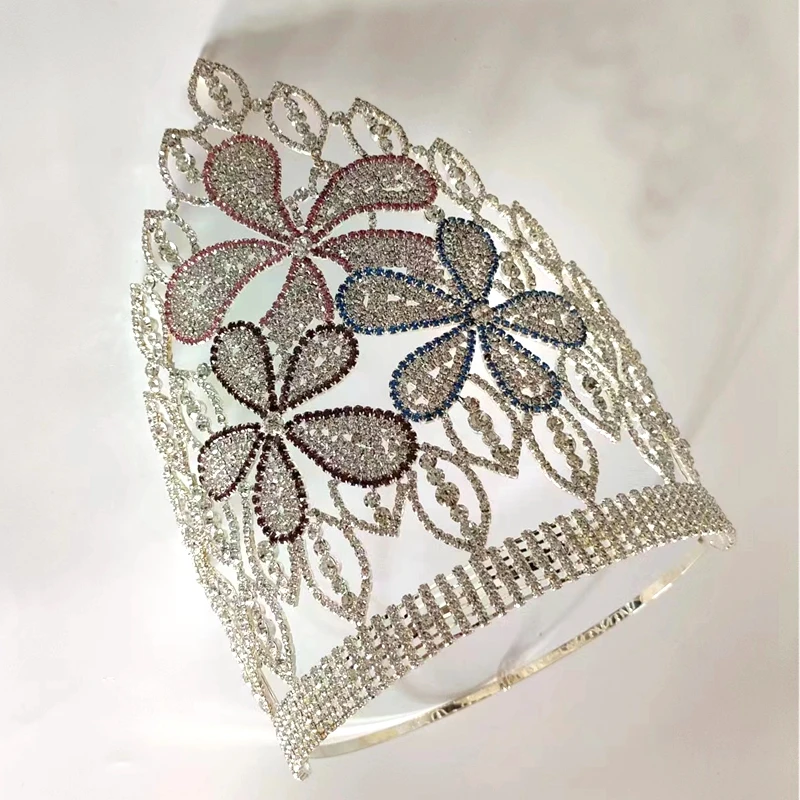 Hair Accessory For Women Miss World Big Pageant Tiaras High Quality Crystal Beauty Queen Crown