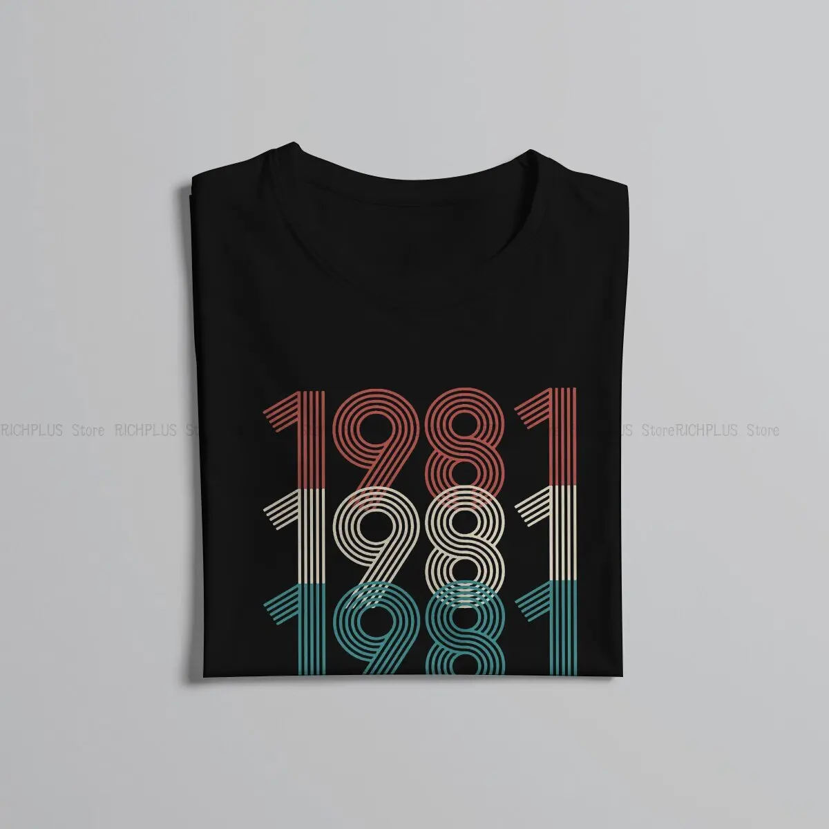 1981 TShirt Vintage Classic T Shirt Leisure Men Clothes New Design Big Sale