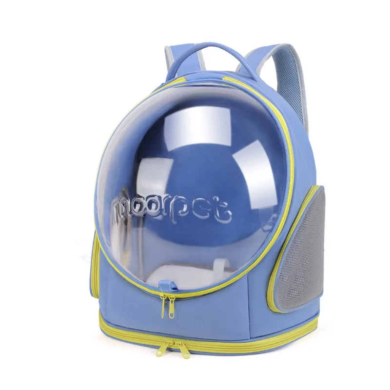 Cat Carrying Bag Space Pet Backpack Breathable Clear Bubble Pet Bag Carrier Cat Travel Hiking Camping With Space Capsule Pet Bag