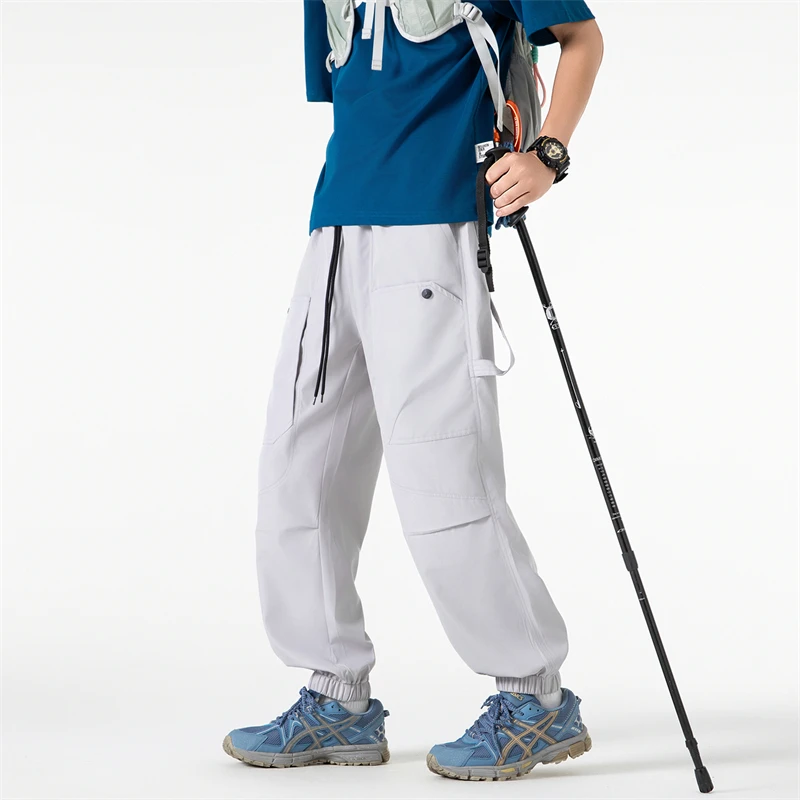 

Новый осенний стиль американских брюк-карго — сладкие и крутые свободные и утягивающие повседневные и спортивные брюки.