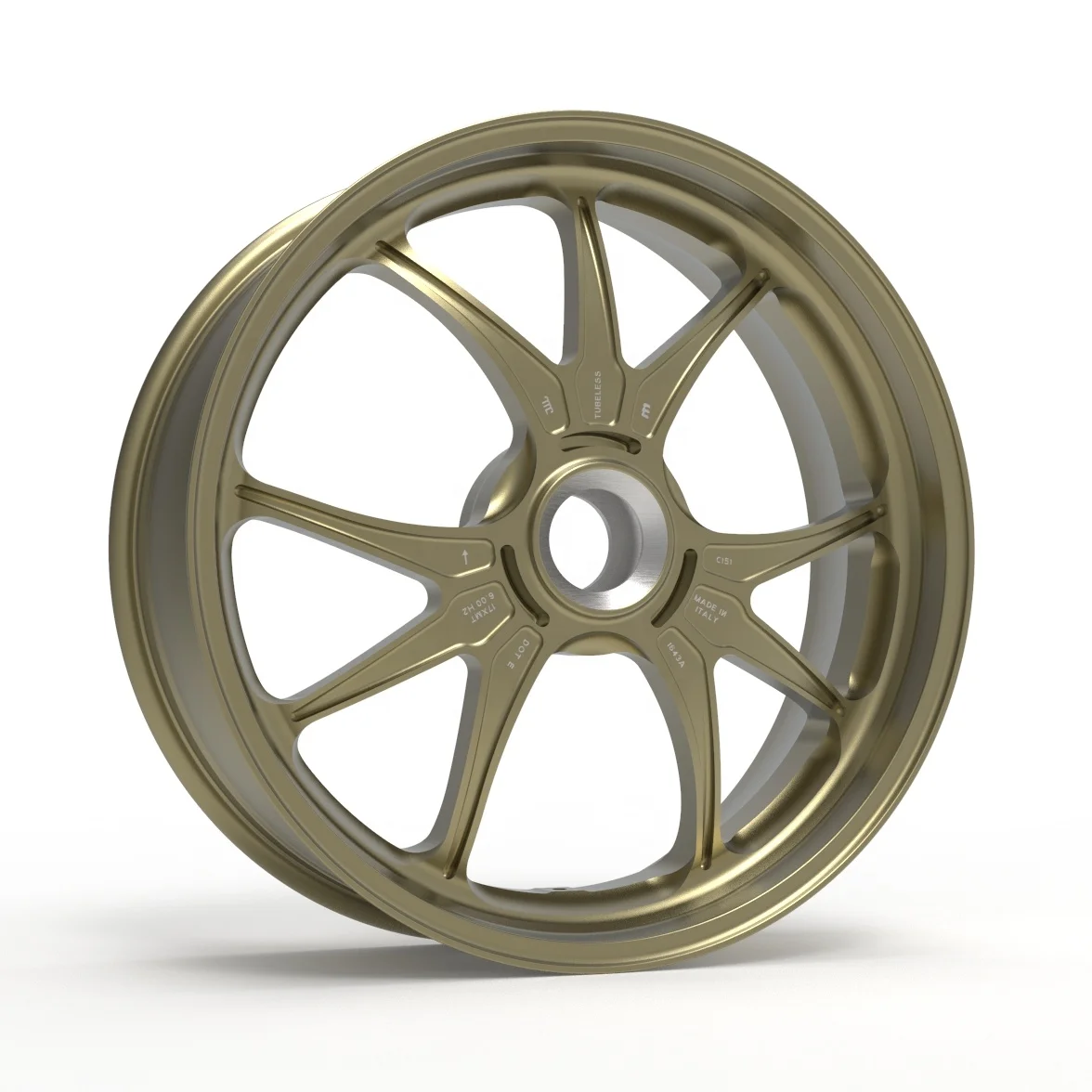 

Wholesale 17 Inch Alloy Motorcycle Forged Wheels CNC Finish Fit Ducati for Panigale V2 Streetfighter V4 / V2