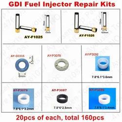 20Sets GDI fuel injector repair kit For 06H906036G 0261500092 0261500096 84212195 7591623 12638530 0261000114