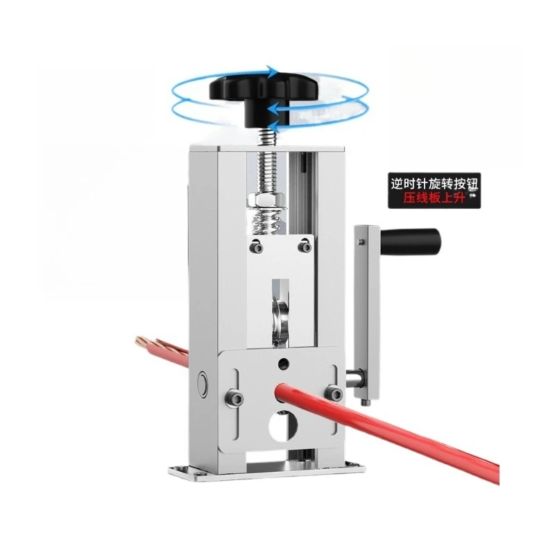 

Small electric hand crank of wire stripping machine, automatic stripping of gold waste cables