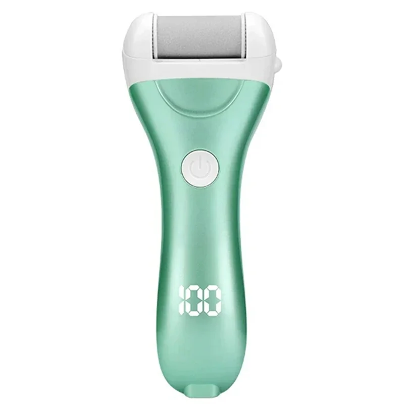 

Электрическая пилка для педикюра BISM, перезаряжаемая от USB, дисплей, шлифовальный отшелушивающий аппарат, сменные головки, средство для удаления мозолей на пятках