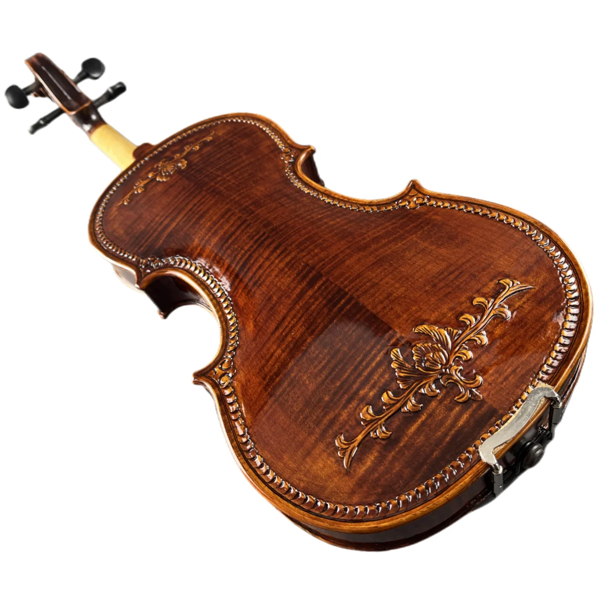 Limited Old Europe Carving-Hand Crafted Cкрипка 4/4 Violin كمان Ammoon Free Violin Case&Bow violin accessories 210718-09