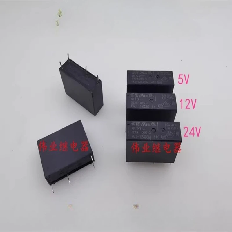 10PCS/LOT PCJ-105D3M 112D3M 124D3M  5Vdc 3A  12V  24V  Electroacoustic Device
