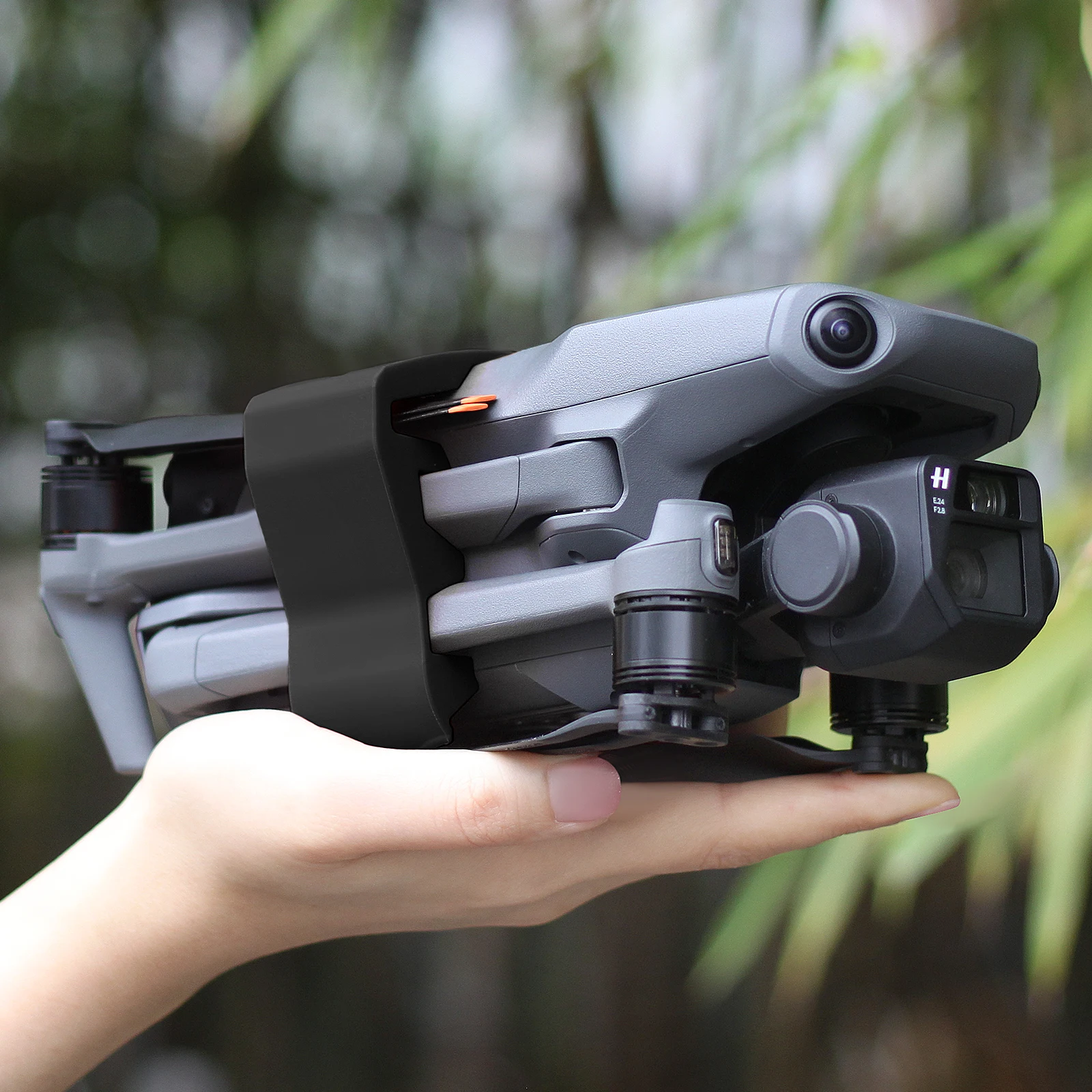 سيليكون شعاع المروحة ل DJI Mavic 3 ملحقات طائرة بدون طيار غطاء للعدسات Gimbal حامي المثبت المروحة حزمة