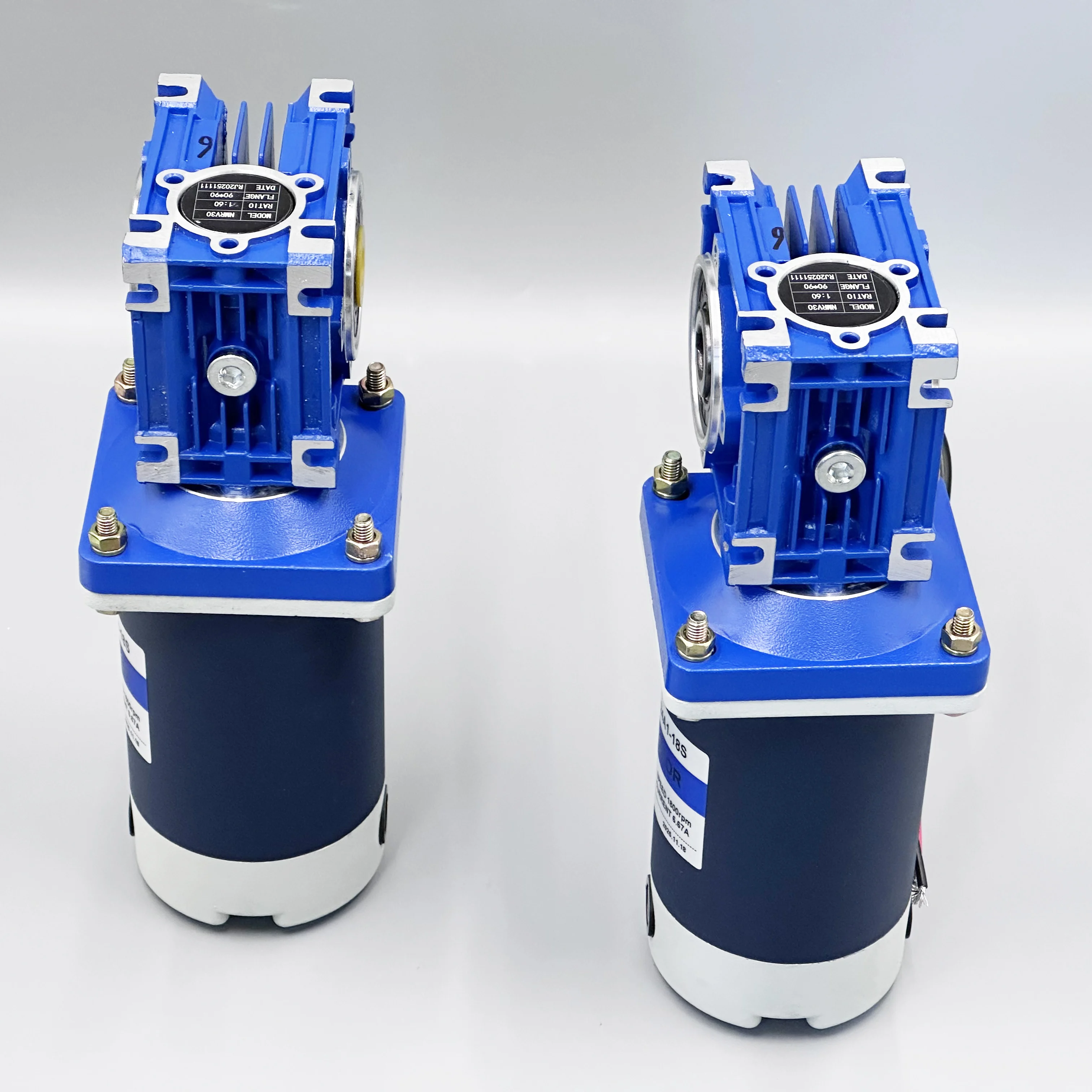 24V 200W Bearing High Temperature 1800rpm Ratio 10 20 30 Output 180 90 60rpm Copper Core Stator DC Motor with Copper Coil Rotor