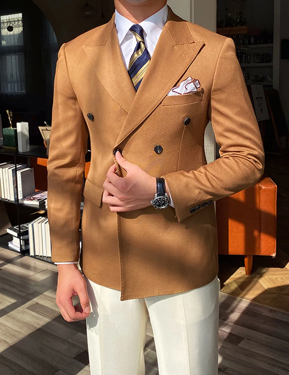 

Men's Casual Blazer 2025 Spring New Fashion Slim Business Suit Coat Gentleman High-quality Men's Clothing Homme S~6XL