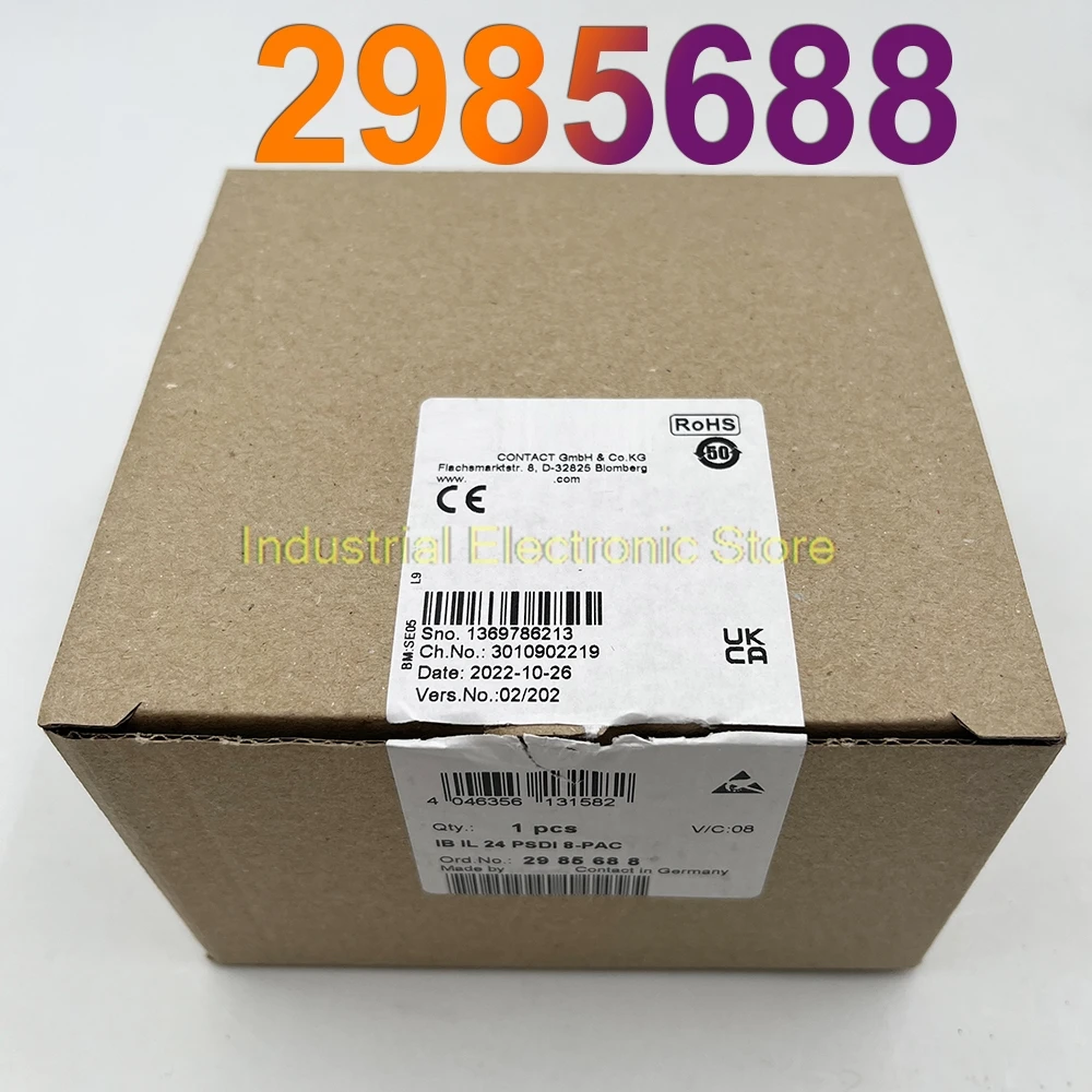 

IB IL 24 PSDI 8-PAC Safety Module For Phoenix 2985688